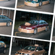 Illustration for article titled This Artist Turns Boring Rides Into Supercars At Night Using Cardboard